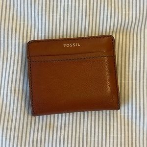 Leather Fossil wallet